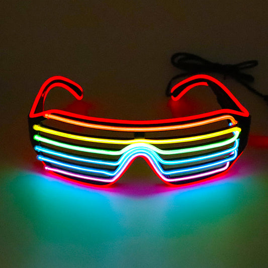 Light Up Your Party with Vibrant LED Sunglasses!