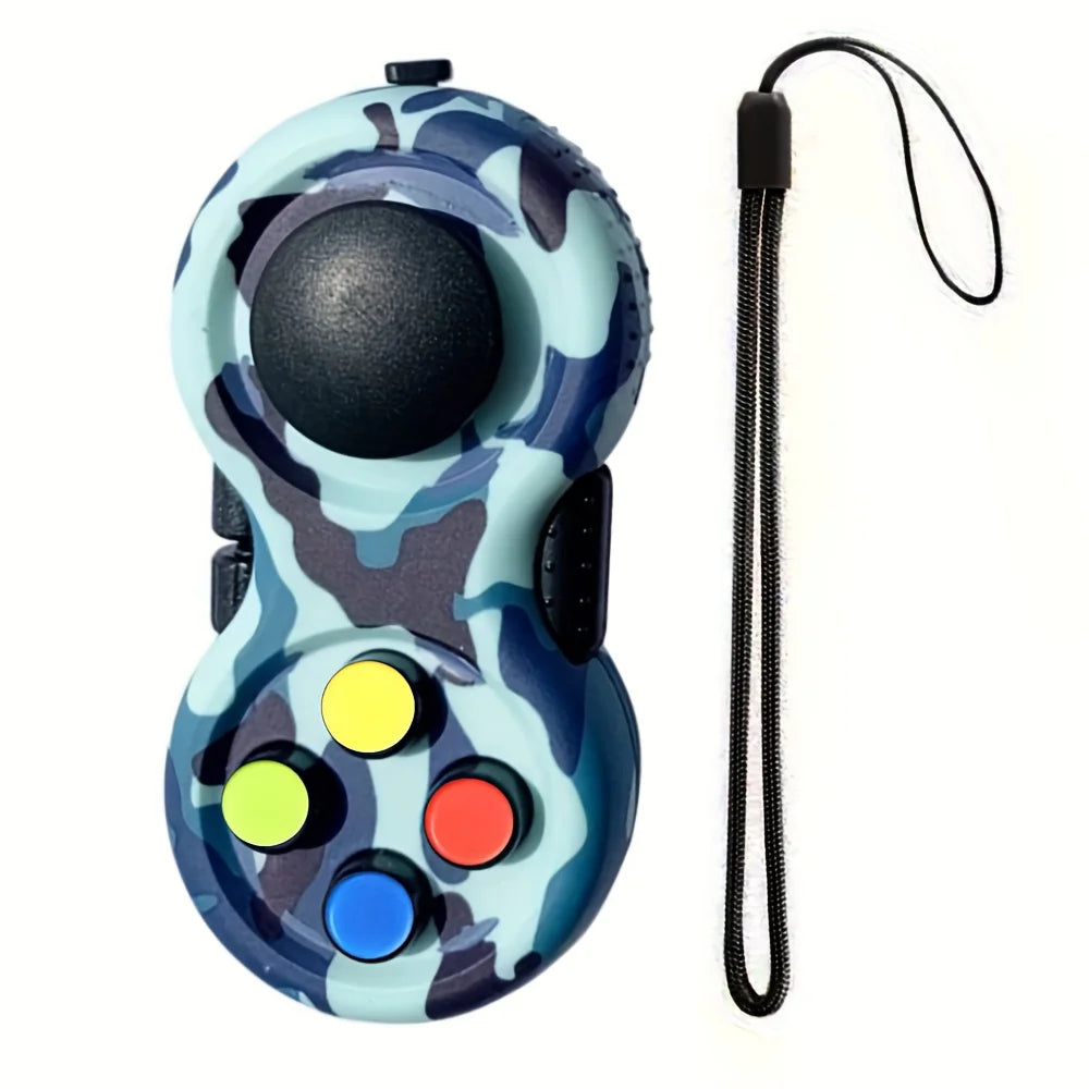 Retro Classic Fidget Pad - Handheld Fidget Game Controller for Fun and Relaxation