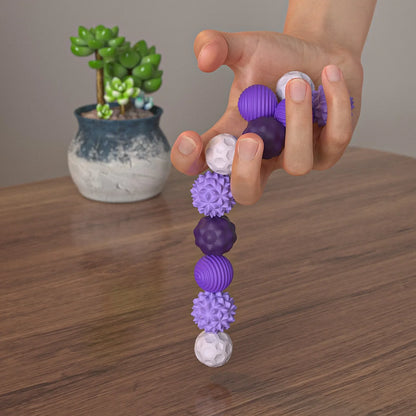 Silicone Magnetic Sensory Balls Fidget Toy Worry Balls Autism Calming Fidgeting Toy Adults Anxiety Relief Stress Sensory Toy