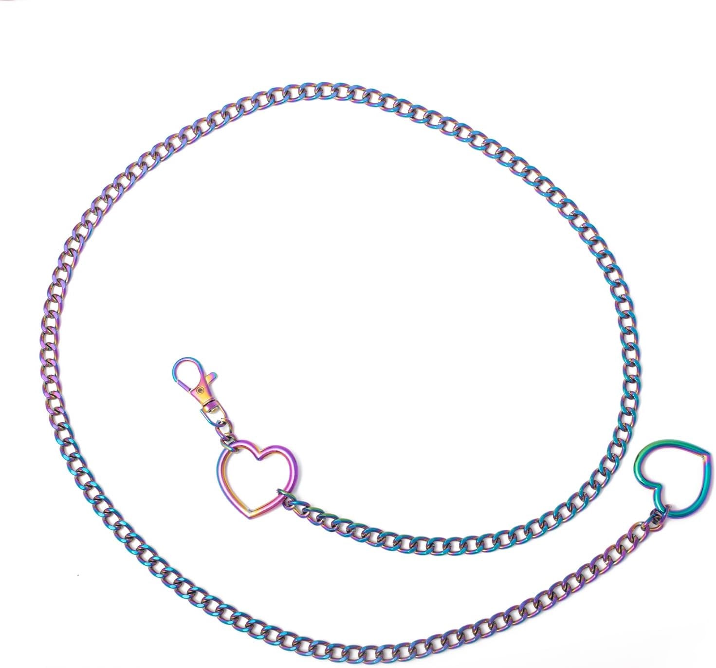 FNQUFUJ vintage heart waist chain, adjustable body jewelry styled with dresses and jeans, featuring a chic heart design.