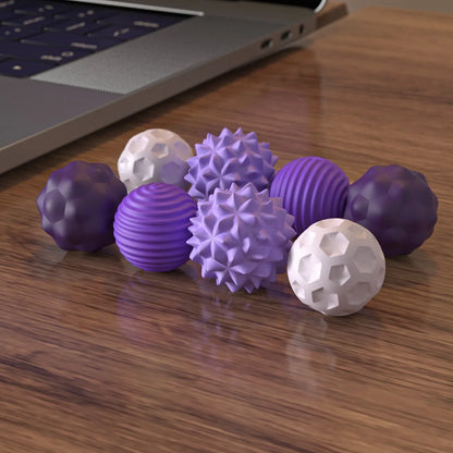 Silicone Magnetic Sensory Balls Fidget Toy Worry Balls Autism Calming Fidgeting Toy Adults Anxiety Relief Stress Sensory Toy