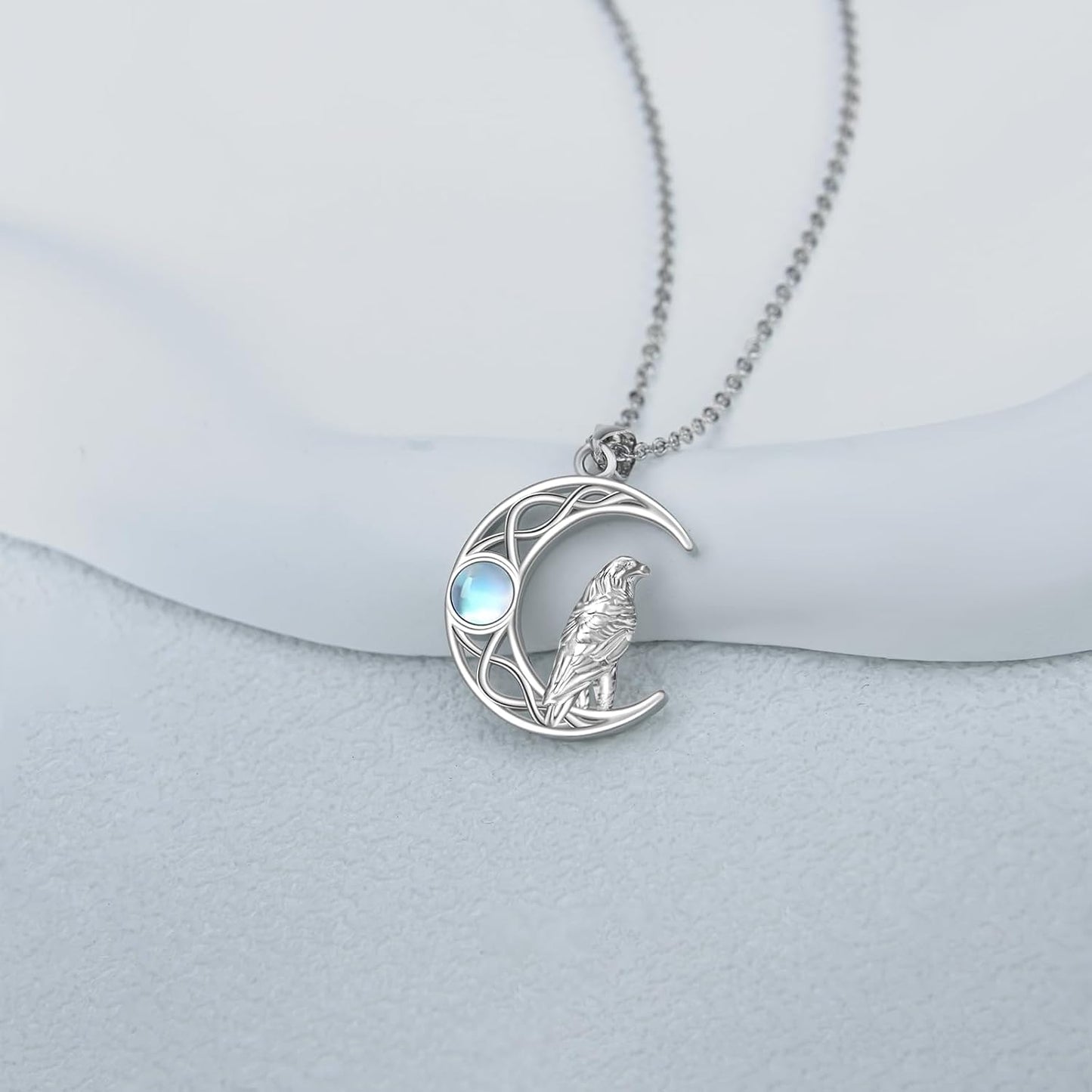 Raven Necklace Gothic Necklace Goth Jewelry Costume Party, Gothic Jewelry Goth Pendant Necklace Black Jewelry
