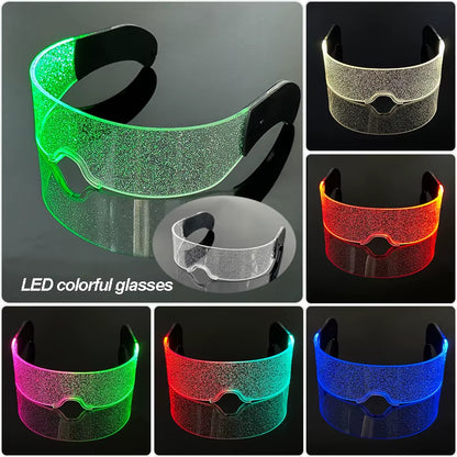Glow in the Dark LED Sunglasses for Ultimate Nightclub and Rave Style