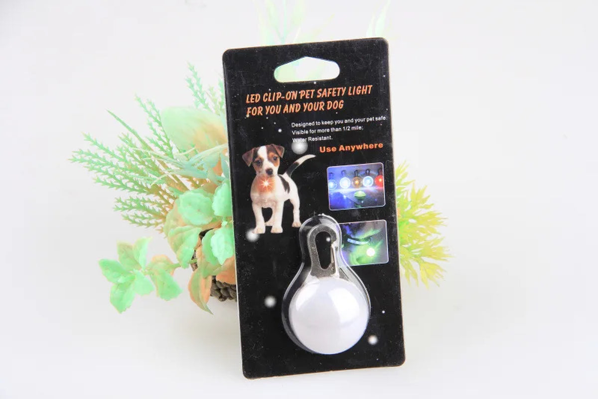Led Dog Collar Drop Replaced Ornament Tag Luminus anti Lost Night Light Pet Safty Pendant Cat Christmas Clothing Accessories