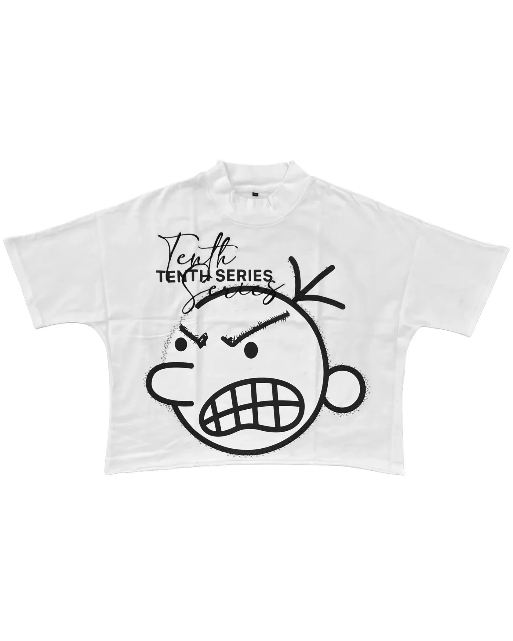 Oversized Y2K retro skull graphic long sleeve T-shirt for men and women, featuring gothic and autumn fashion style.