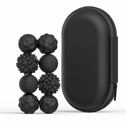 Silicone Magnetic Sensory Balls Fidget Toy Worry Balls Autism Calming Fidgeting Toy Adults Anxiety Relief Stress Sensory Toy