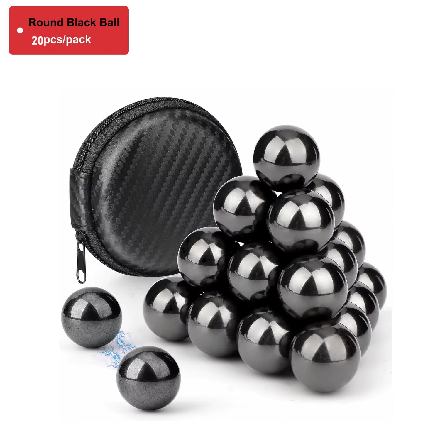 Magnetic Fidget Balls – Oval EDC Toy for Stress Relief, ADHD & Autism Support, Perfect for Fridge & Fun Rattle Snake Play