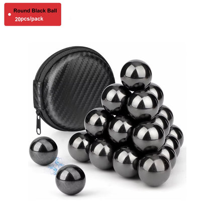 Magnetic Fidget Balls – Oval EDC Toy for Stress Relief, ADHD & Autism Support, Perfect for Fridge & Fun Rattle Snake Play