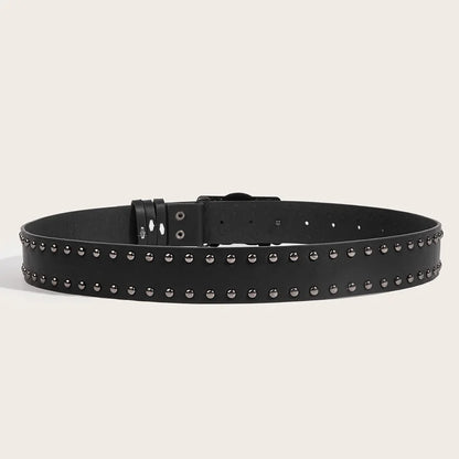 Desinger Belts for Women High Quality Luxury Brand Punk Goth Rivet Black Jeans Unisex Men Belt Paw Skull Buckle Waistband Man
