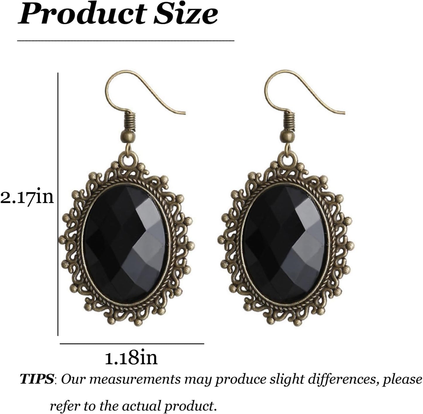 Gothic Earrings for Women Goth Pirate Earrings Vampire Accessories Witch Costume Punk Jewelry for Women Halloween Costume Accessories