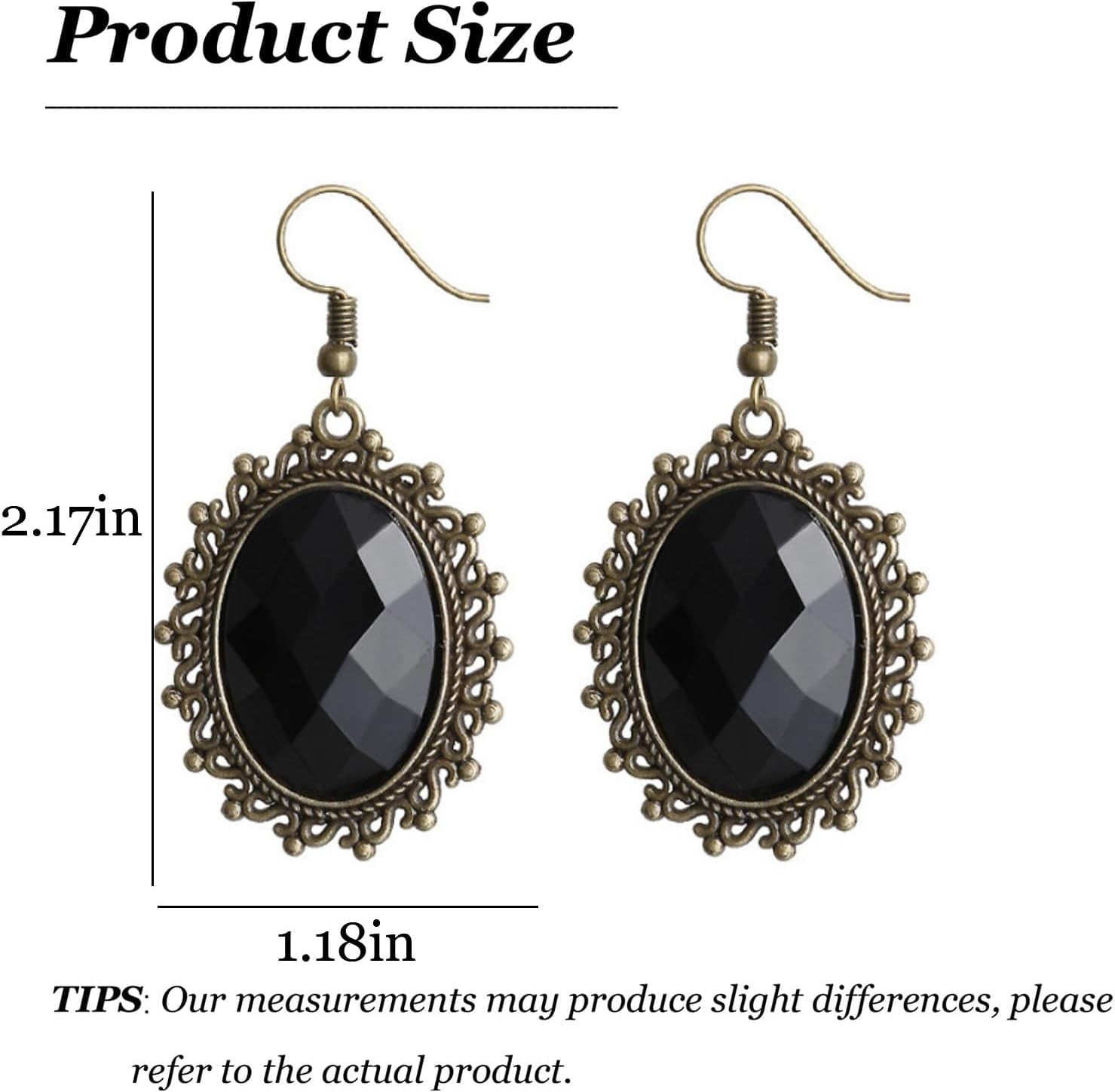 Gothic Earrings for Women Goth Pirate Earrings Vampire Accessories Witch Costume Punk Jewelry for Women Halloween Costume Accessories