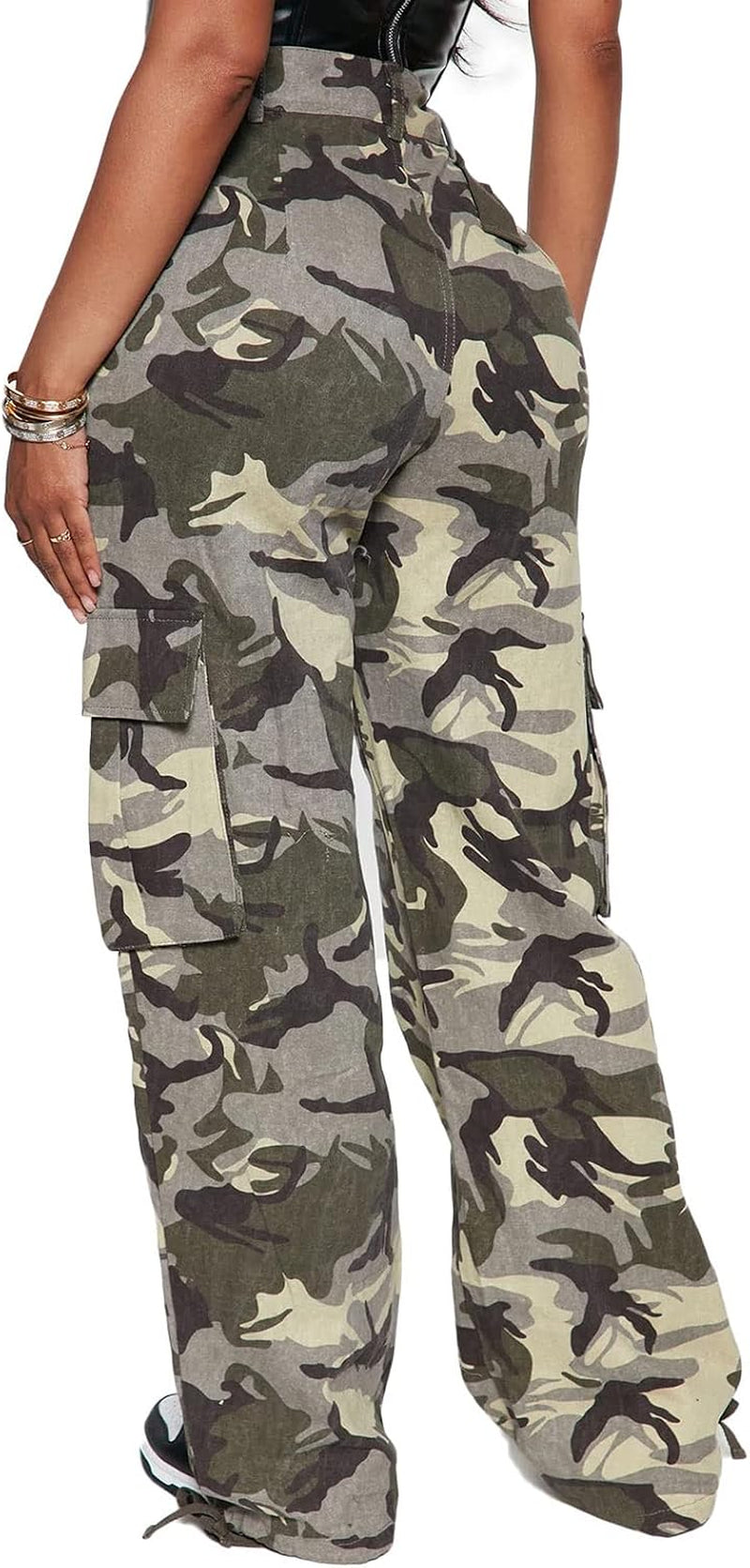 Women’S Relaxed Fit All Day High Waist Cargo Pants