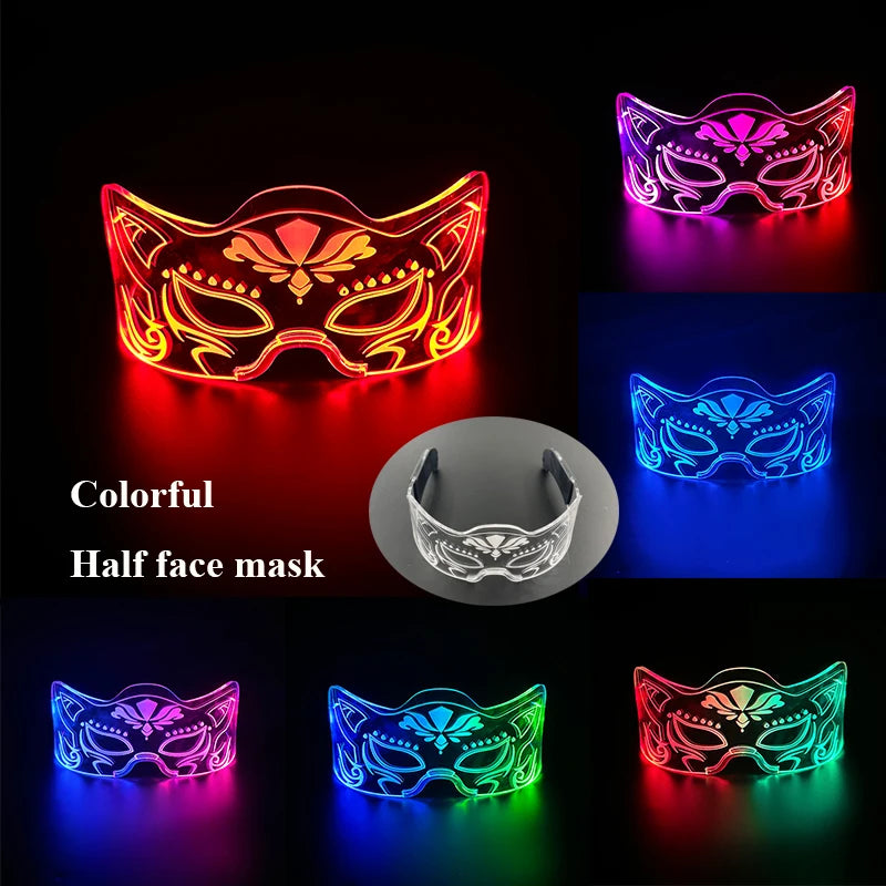 Glow in the Dark LED Sunglasses for Ultimate Nightclub and Rave Style