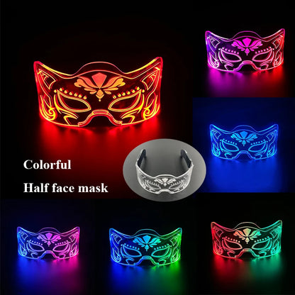 Glow in the Dark LED Sunglasses for Ultimate Nightclub and Rave Style