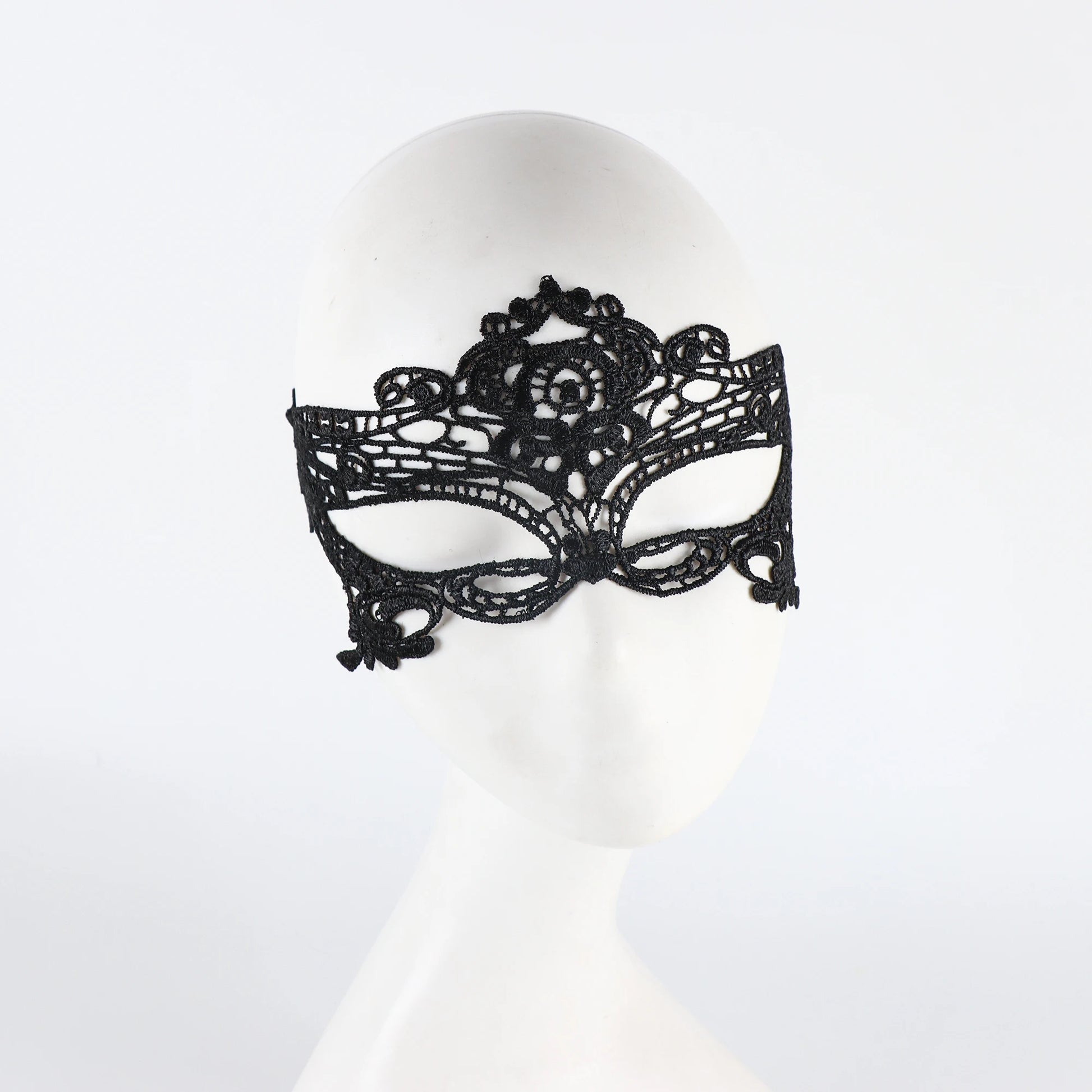 Black Queen Lace Mask Embroidery Appliques Party Costume Carnival Mask Woman Accessories Wedding Mask Halloween Masquerade Mask