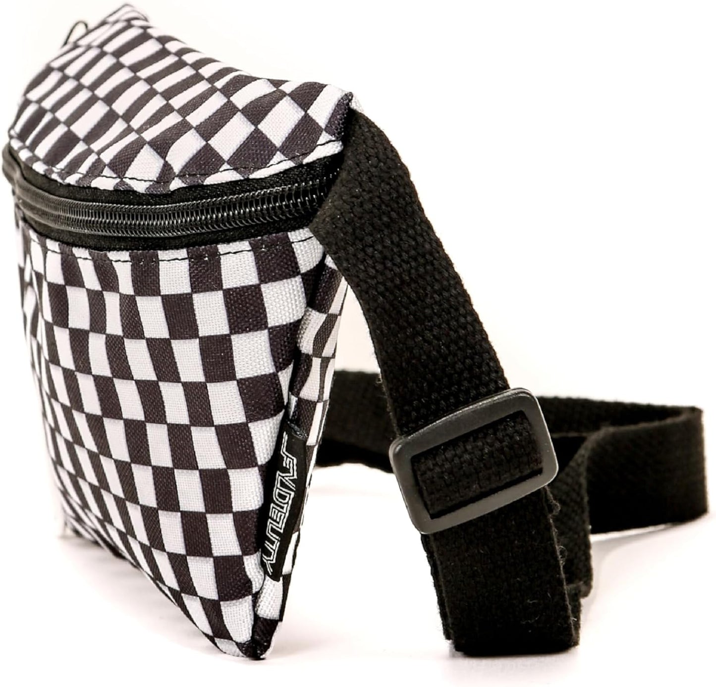 Retro 80s Checkered Crossbody Bags - Stylish Fanny Packs for Men & Women