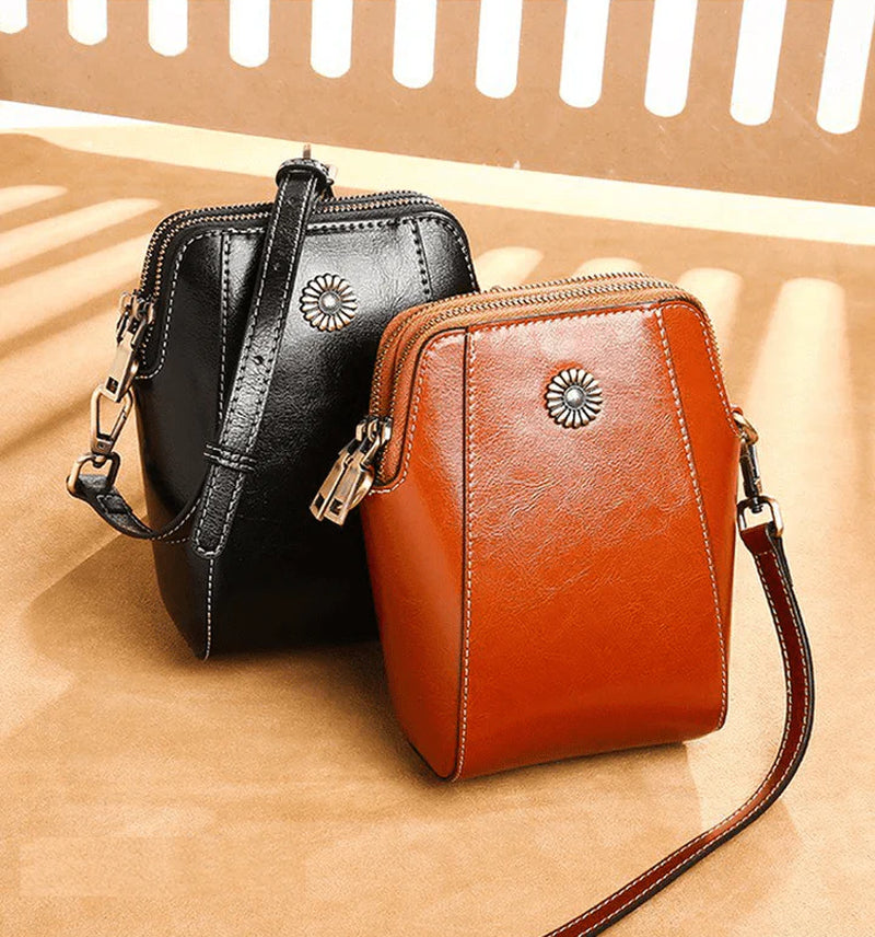 Vioralux™ Leather Crossbody - Elevate Your Style with Timeless Elegance and Unmatched Confidence