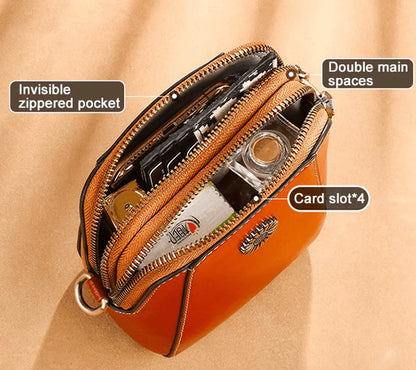 Vioralux™ Leather Crossbody - Elevate Your Style with Timeless Elegance and Unmatched Confidence