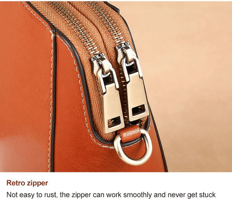 Vioralux™ Leather Crossbody - Elevate Your Style with Timeless Elegance and Unmatched Confidence