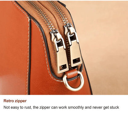 Vioralux™ Leather Crossbody - Elevate Your Style with Timeless Elegance and Unmatched Confidence