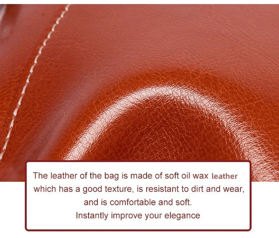 Vioralux™ Leather Crossbody - Elevate Your Style with Timeless Elegance and Unmatched Confidence
