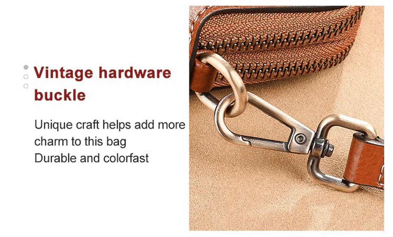Vioralux™ Leather Crossbody - Elevate Your Style with Timeless Elegance and Unmatched Confidence