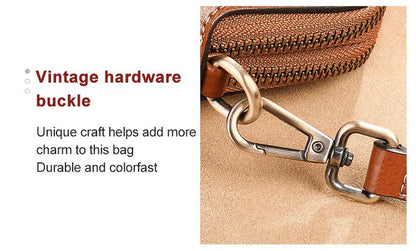 Vioralux™ Leather Crossbody - Elevate Your Style with Timeless Elegance and Unmatched Confidence